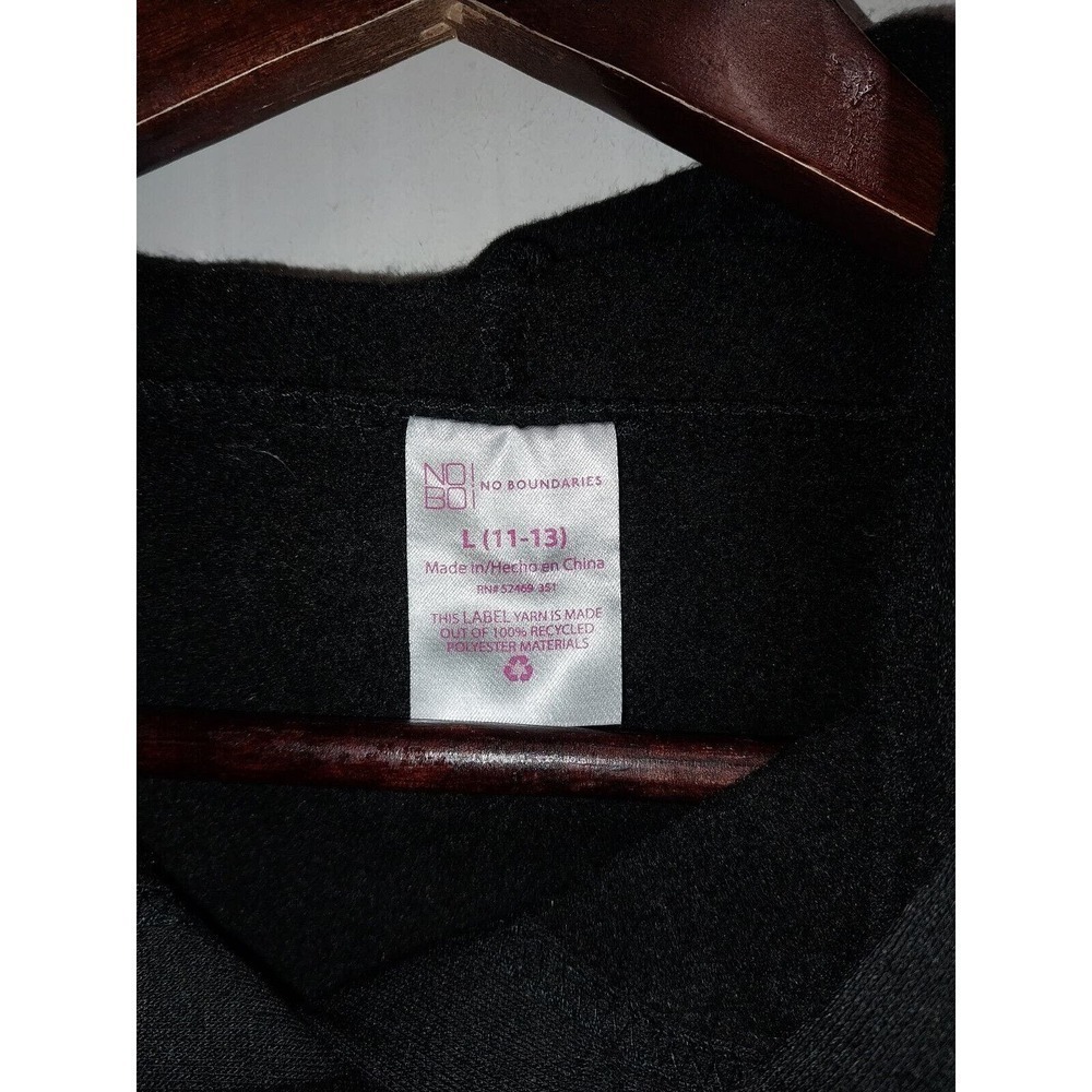 NWT No Boundaries Long Sleeve Hoodie Sweatshirt. Womens Size 11/13 - Picture 3 of 3